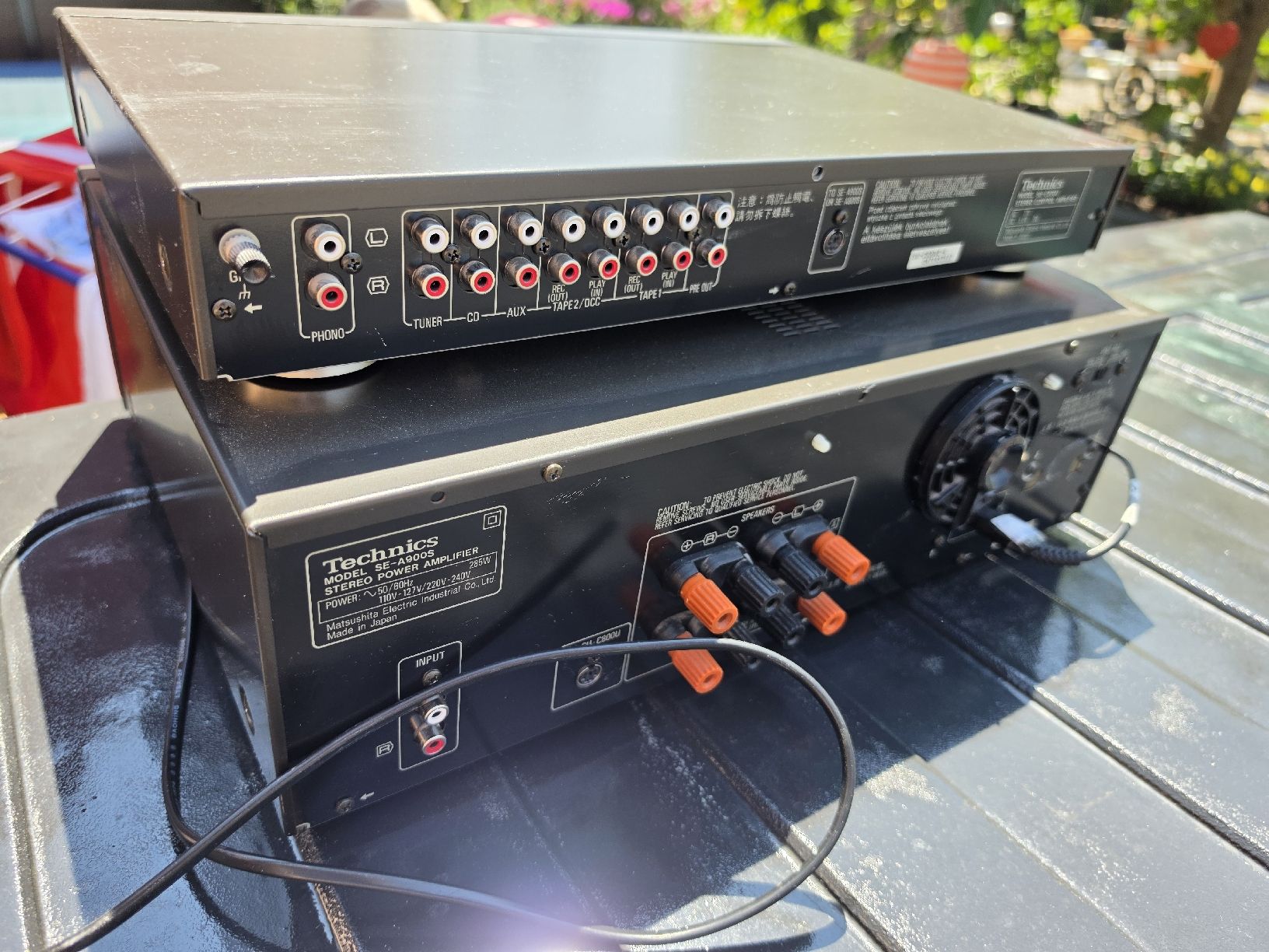 Technics Verstärker: Div Technics Komponenten für Bastler – Defekt aus gränichen von gecko1968 4