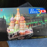 Puzz 3D St. Basil's Cathedral Moskau, vollständig, OVP!