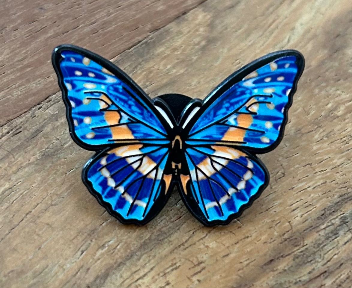Placchette & Badge: Pin Schmetterling – Nuovo e nell'imballaggio originale da Geneve venduto da vane267