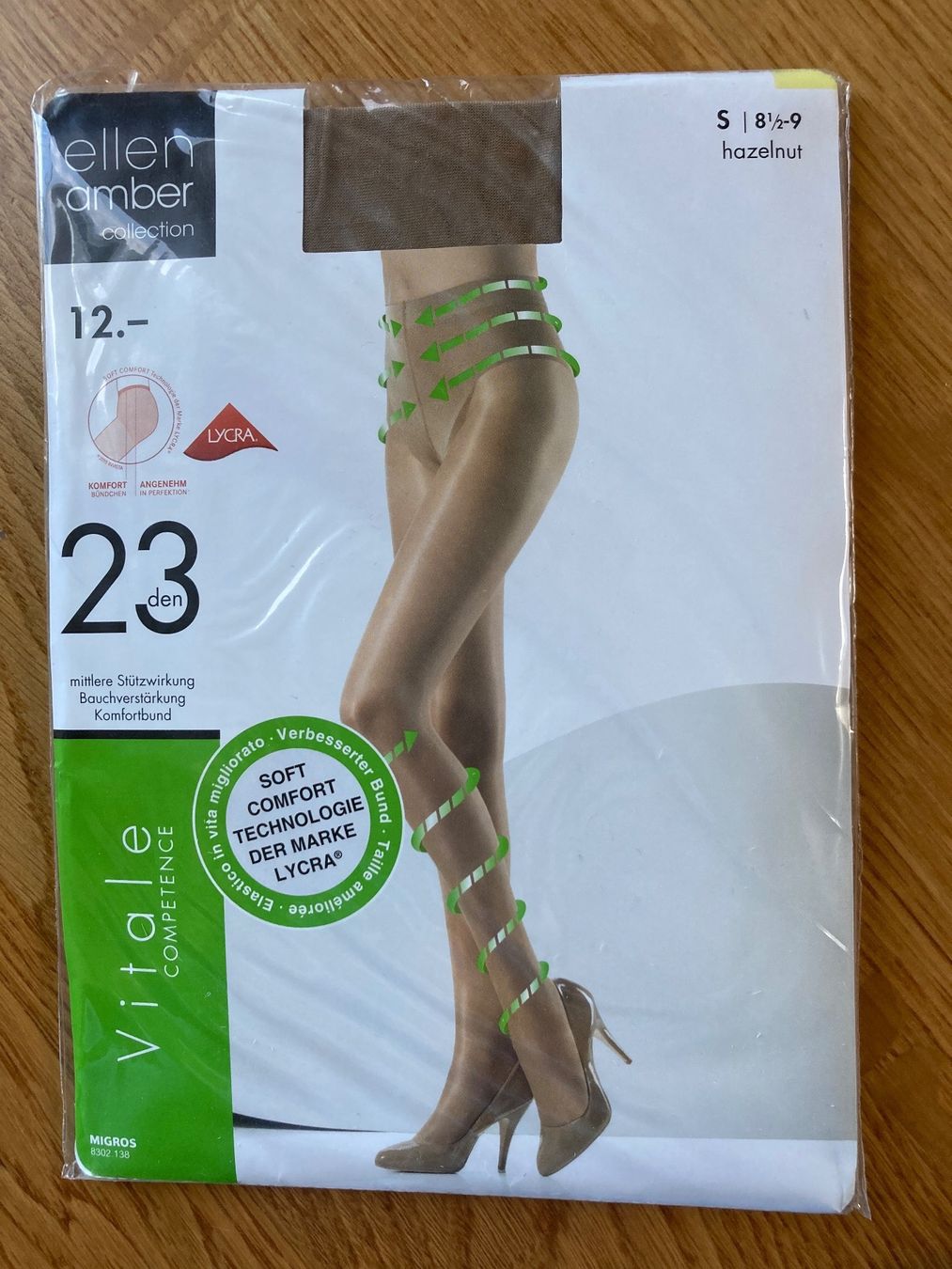 Migros Calze & Collant: Strumpfhose Gr.S 23 DEN – Nuovo e nell'imballaggio originale da Stallikon venduto da dotka07