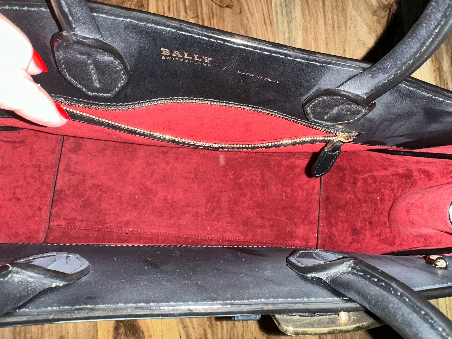 Bally Borse da donna: Bally Belle Large calf leather top handle bag – Usato da Meilen venduto da zana10 2