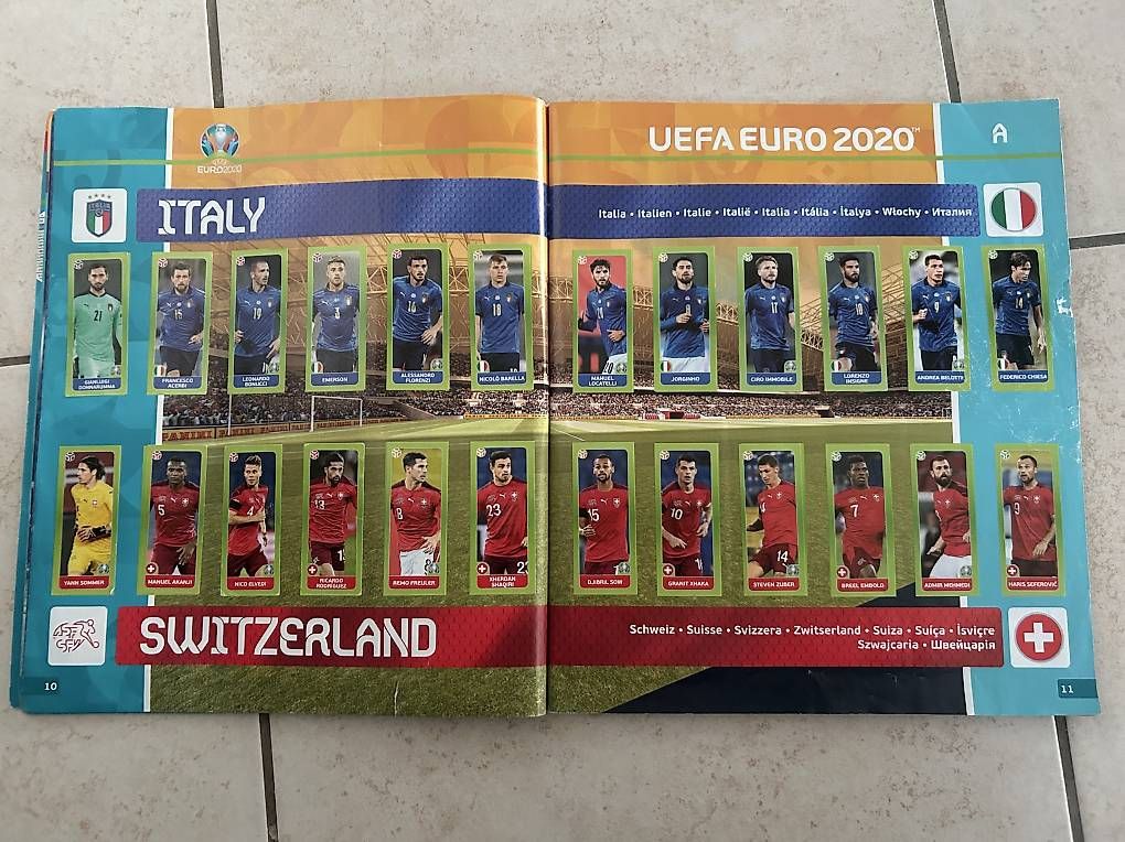Panini Album: Panini Euro 2020 komplett – Usato da Binningen venduto da Flagello 1