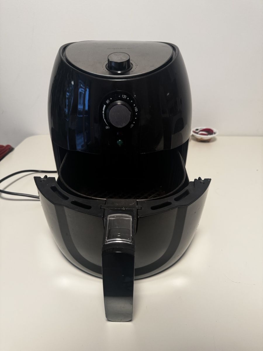 Elettrodomestici da cucina: moderne Heissluftfritteuse (schwarz) – Usato da Zürich venduto da was_nfx2
