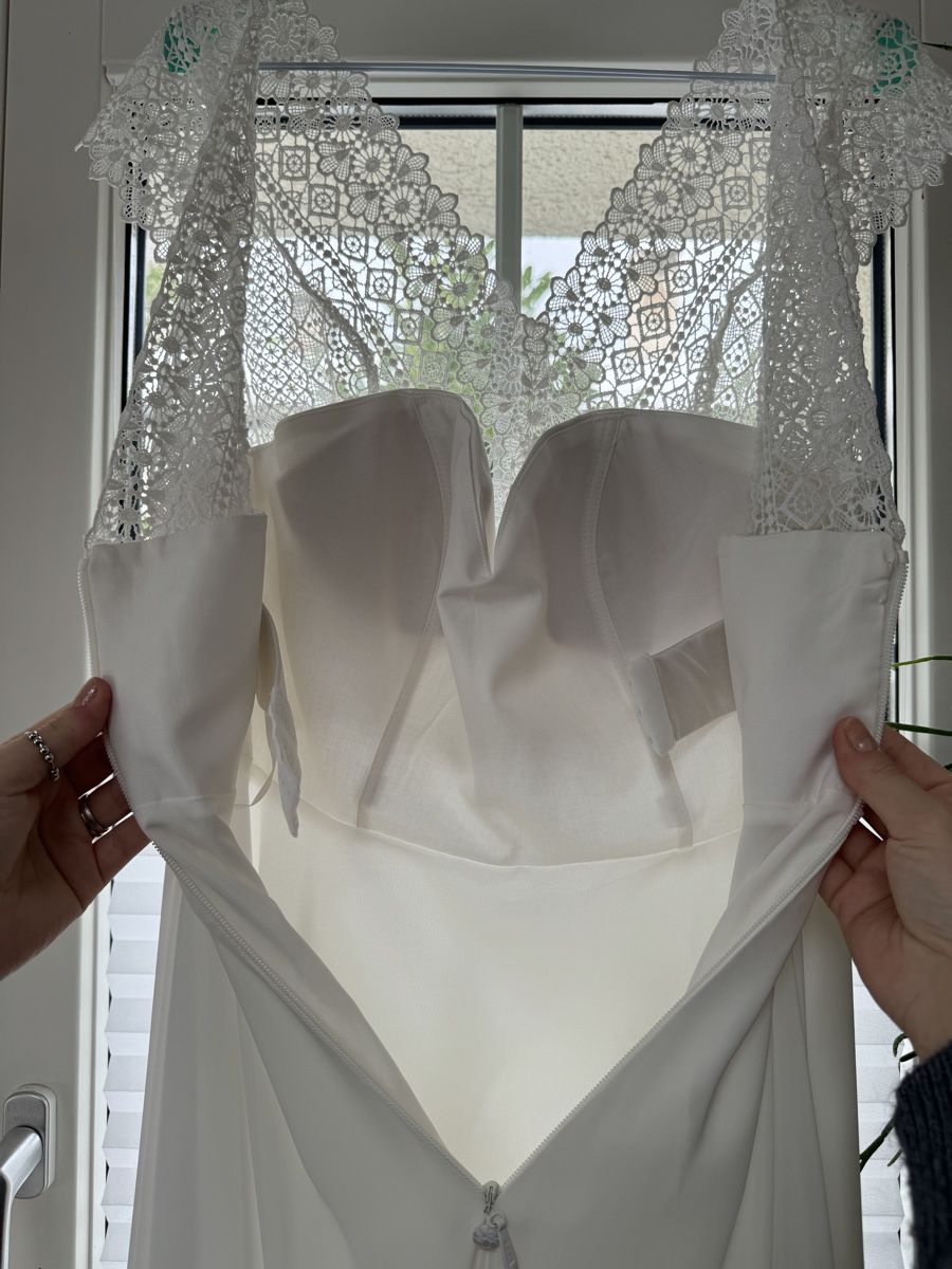 Kleider: Hochzeitskleid / Brautkleid Boho – Gebraucht aus Lenzburg von Li-Lo 7