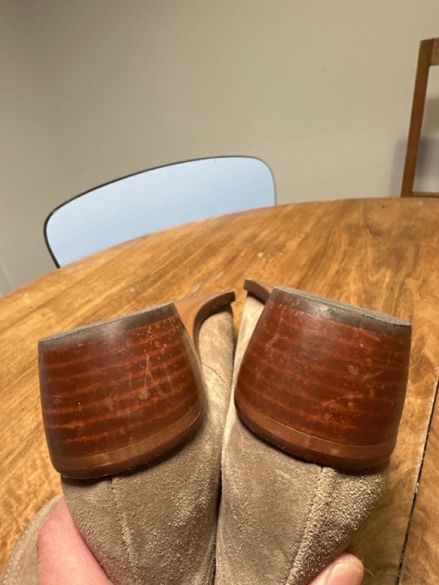 Jonak Scarpe da donna: Jonak Wildlederstiefel Grösse 39, beige – Usato da Fribourg venduto da Flojo79 3