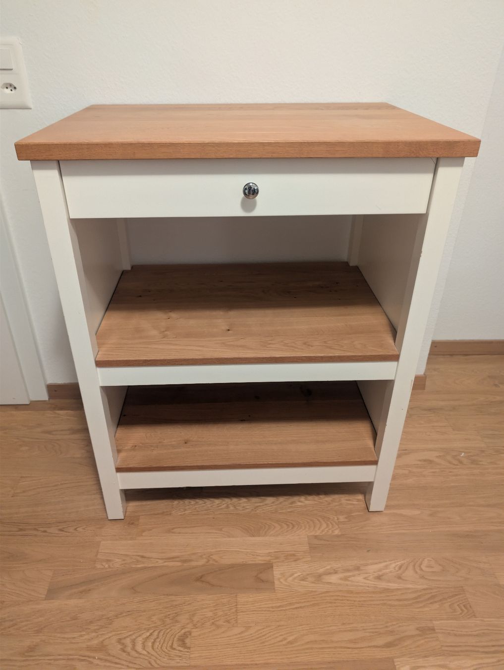 Ikea Küchengeräte: TORNVIKEN Kücheninsel, elfenbeinweiß/Eiche – Gebraucht aus Niederscherli von lov_sc6v