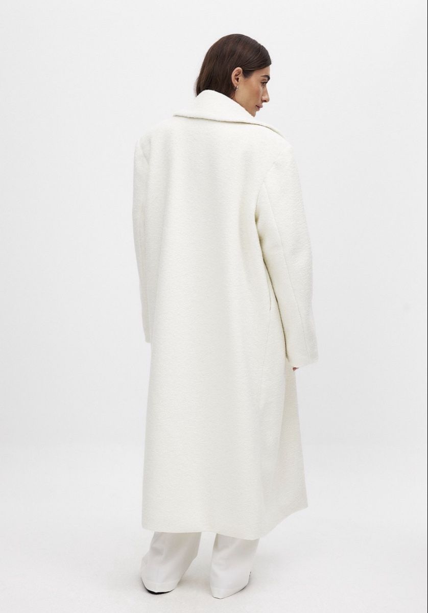 Na-kd Mäntel: Nakd Long Structured Coat - Gr. 36 Off White - neu – Neu (gemäss Beschreibung) aus Lachen SZ von ali_5xw5 2