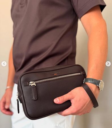 SANTONI  Handbag Dark Brown Color: Brown  € 650,00