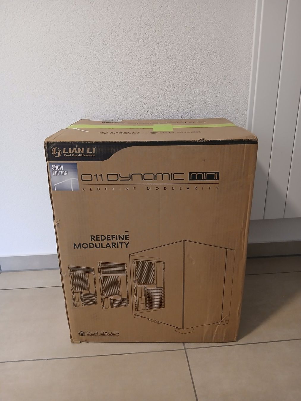 Lian Li Custodie: Lian-Li O11 Dynamic Mini ATX+Distroplate – Nuovo (secondo la descrizione) da Reconvilier venduto da car_x6yx 4