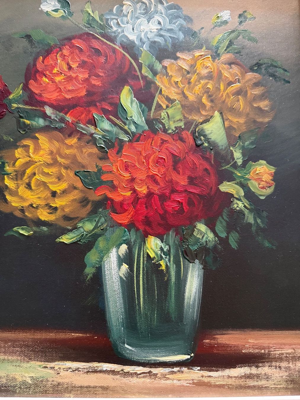 Gemälde: Blumen in Vase Corti – Gebraucht aus Ossingen von kimpossibel 2