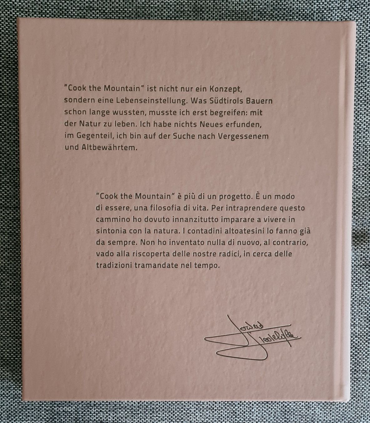 Libri: Cook the Mountain - Norbert Niederkofler – Nuovo e nell'imballaggio originale da Zumikon venduto da Rosa26 1