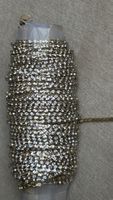 Chaîne de strass Swarovski dorée et argentée, DIY mode!
