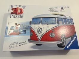 Ravensburger 3D Puzzle VW T1 Bulli, Komplett, Neuwertig! (58