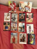 Konvolut 2  Autogrammkarten Leichtathletik signiert ORIGINAL