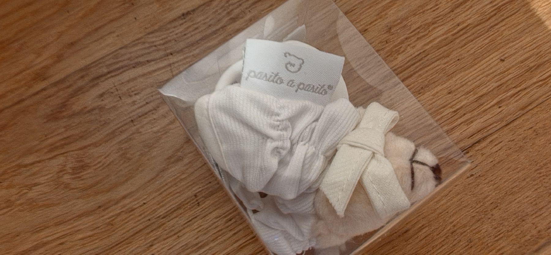 Succhiotti & catenelle porta ciuccio: Pasito a pasito Schnullerband mit Schnuller – Nuovo e nell'imballaggio originale da Uetikon am See venduto da Walkingtothemoon 1