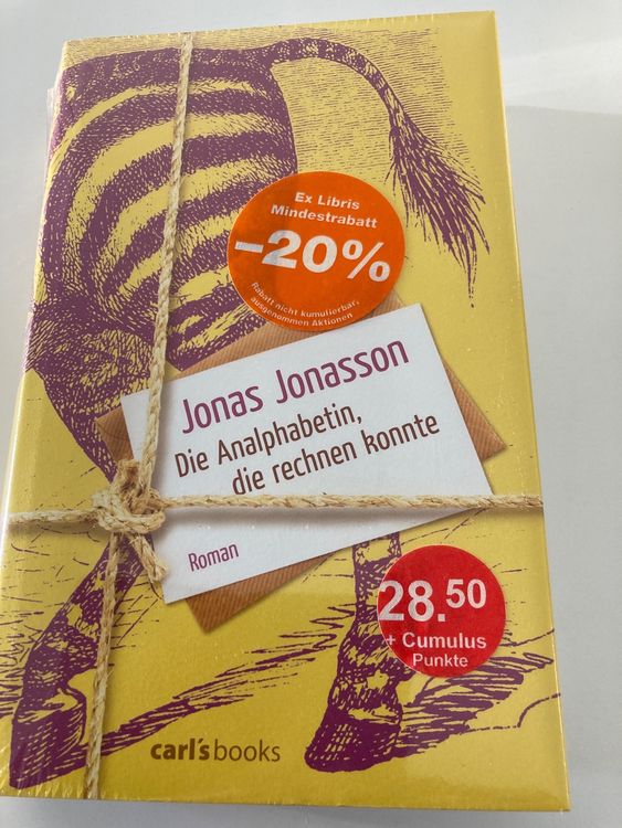 *NEU* Die Analphabetin, die rechnen konnte / Jonas Jonasson Kaufen