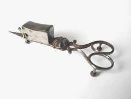 Antike Lichtputzschere, Kerzenlöscher oder Dochtschere