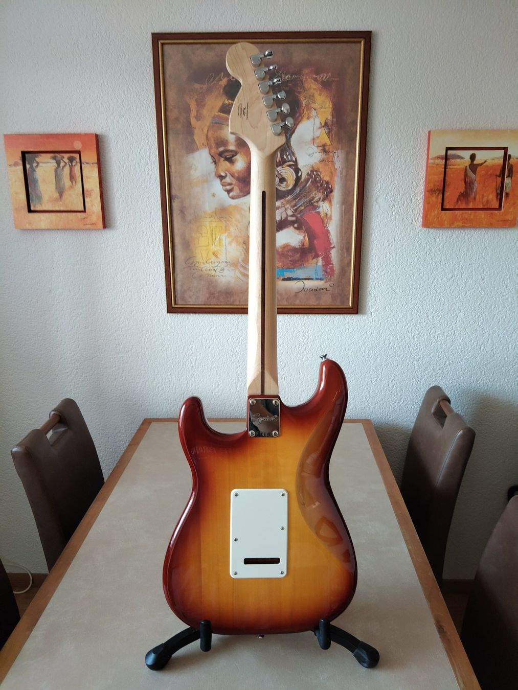 Squier Strumenti musicali: Squier Stratocaster mit Seymour Duncan – Nuovo (secondo la descrizione) da Brügg BE venduto da Rajka5 3
