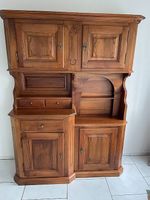 Buffet 2-teilig, Massiv aus Nussbaum