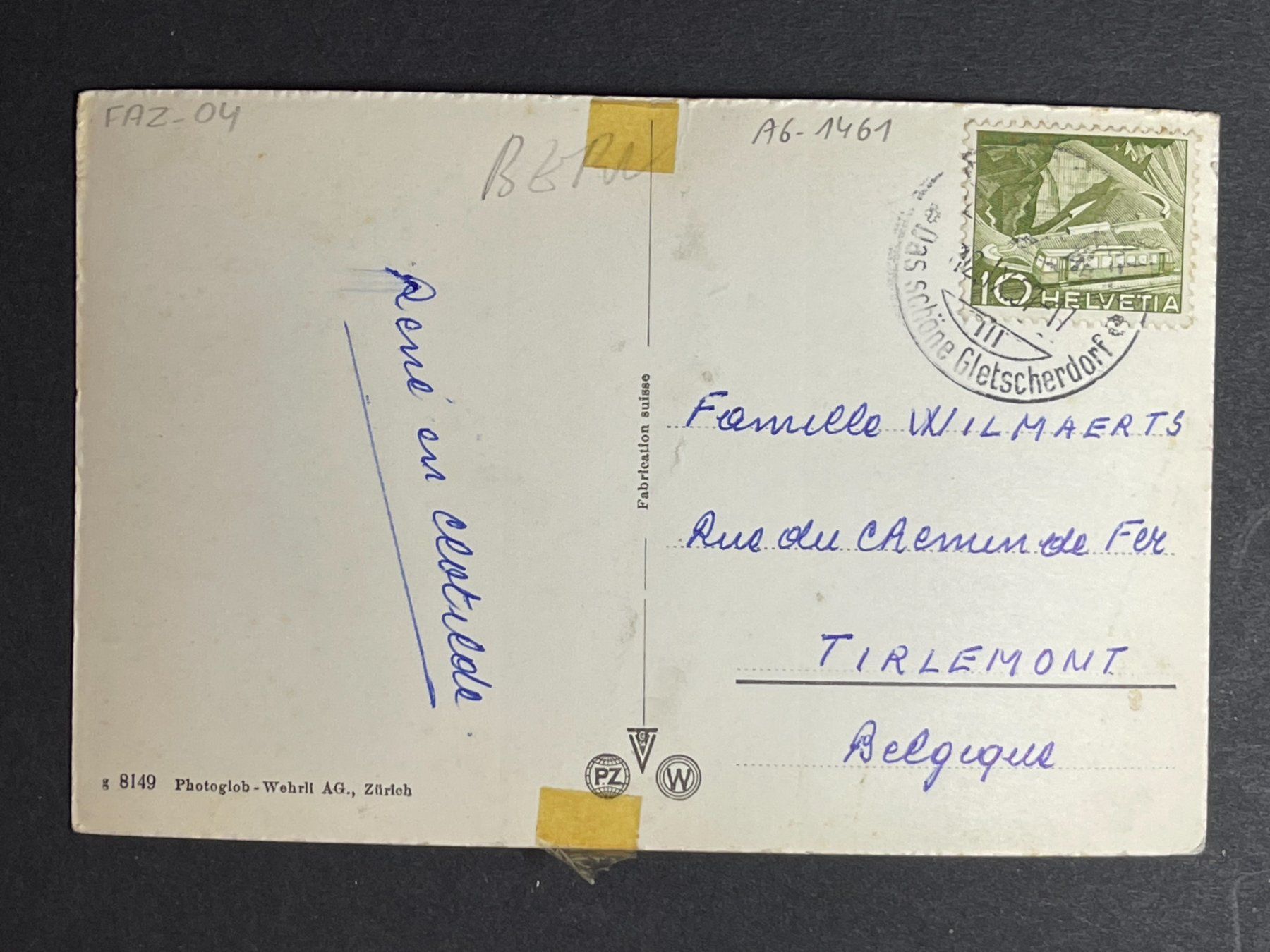 Cartoline postali: Grindelwald – Usato da Steg VS venduto da _vinci_ 1