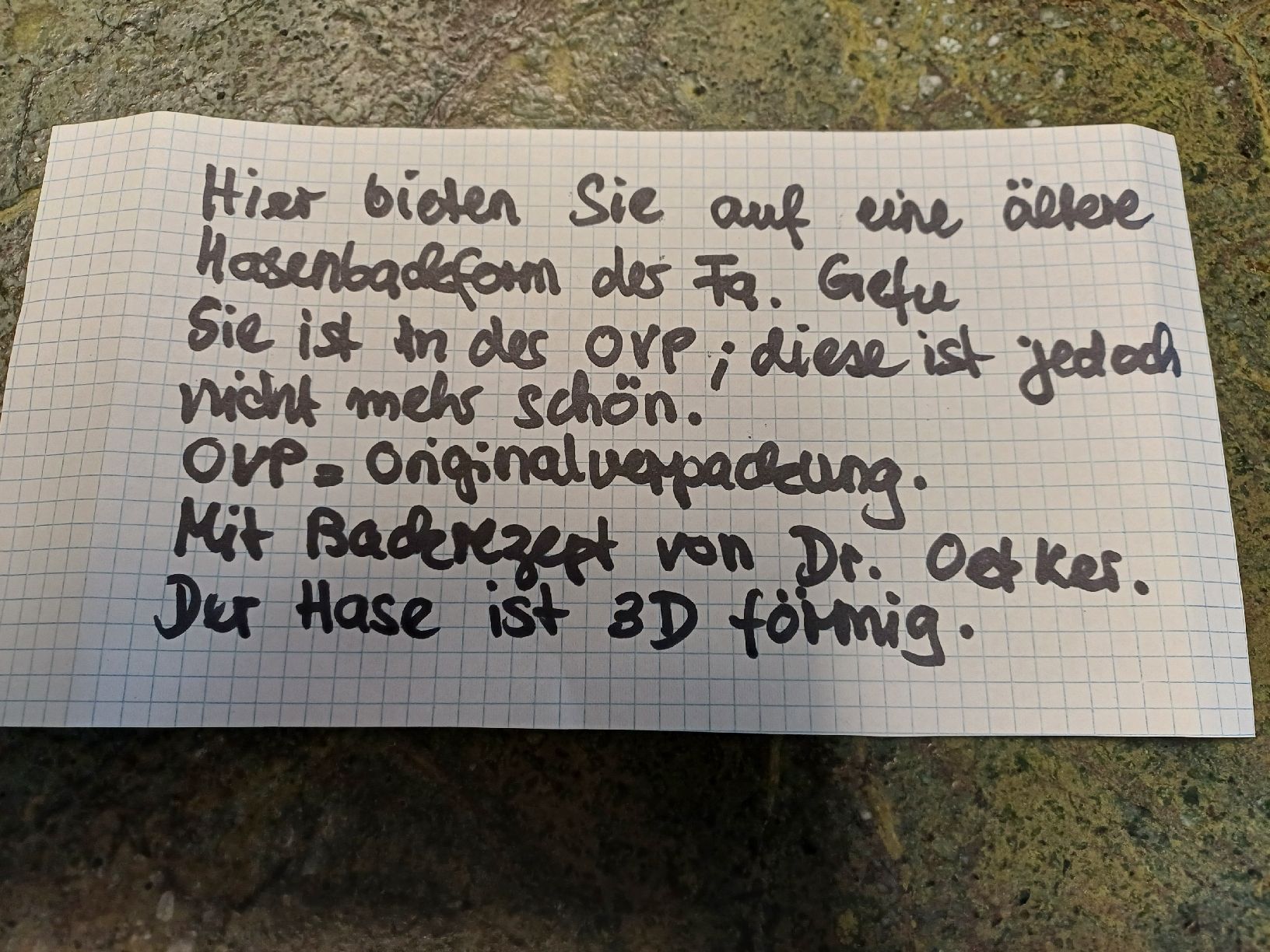 Backformen: ältere Hasenbackform – Gebraucht aus Gächliwil von lesidees 9