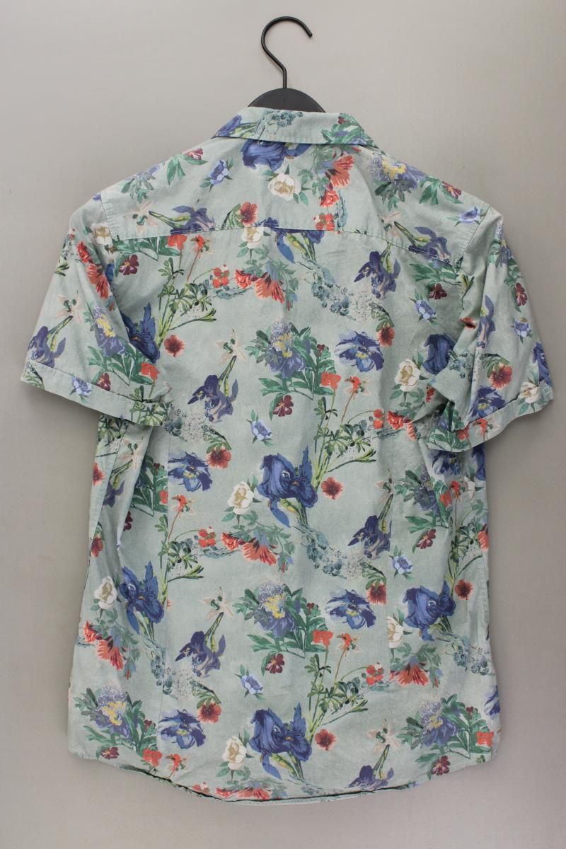 Chemises: Olymp Kurzarmhemd Gr. M mit Blumenmuster – D'occasion à Neustadt an der Waldnaab par SecondLifeFashion 3