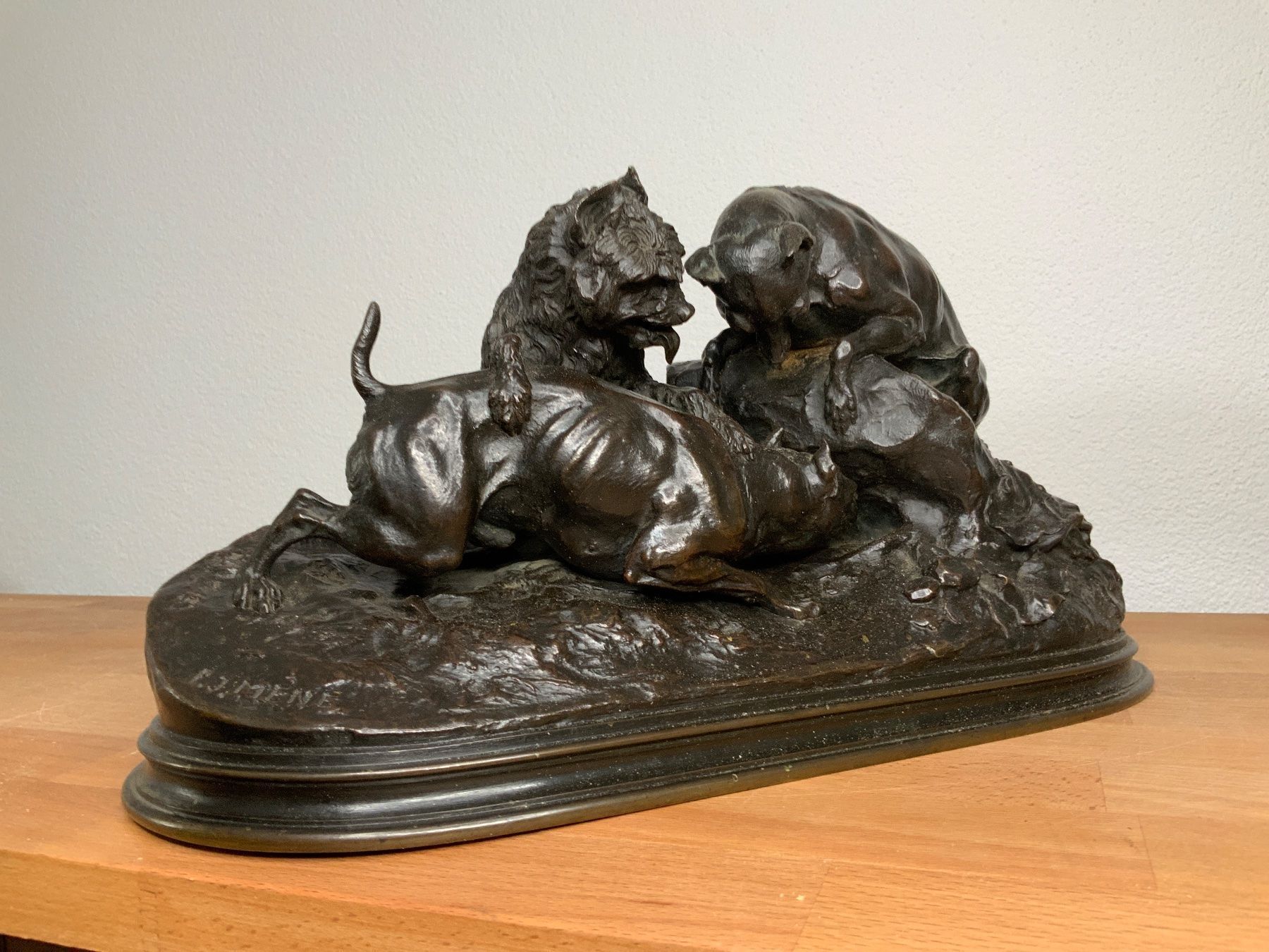 Sculture & Statue: Tierbronze / bronze animalier Mène – Usato da La Heutte venduto da Mikeller74 3