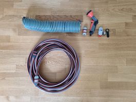 Gartenschlauch Set Gardena inkl. Anschluss fürs Lavabo