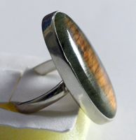 Silberring 925 mit Labradorit