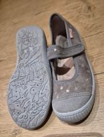 Superfit Mädchen Hausschuhe /Finken Gr. 27, grau, Sterne