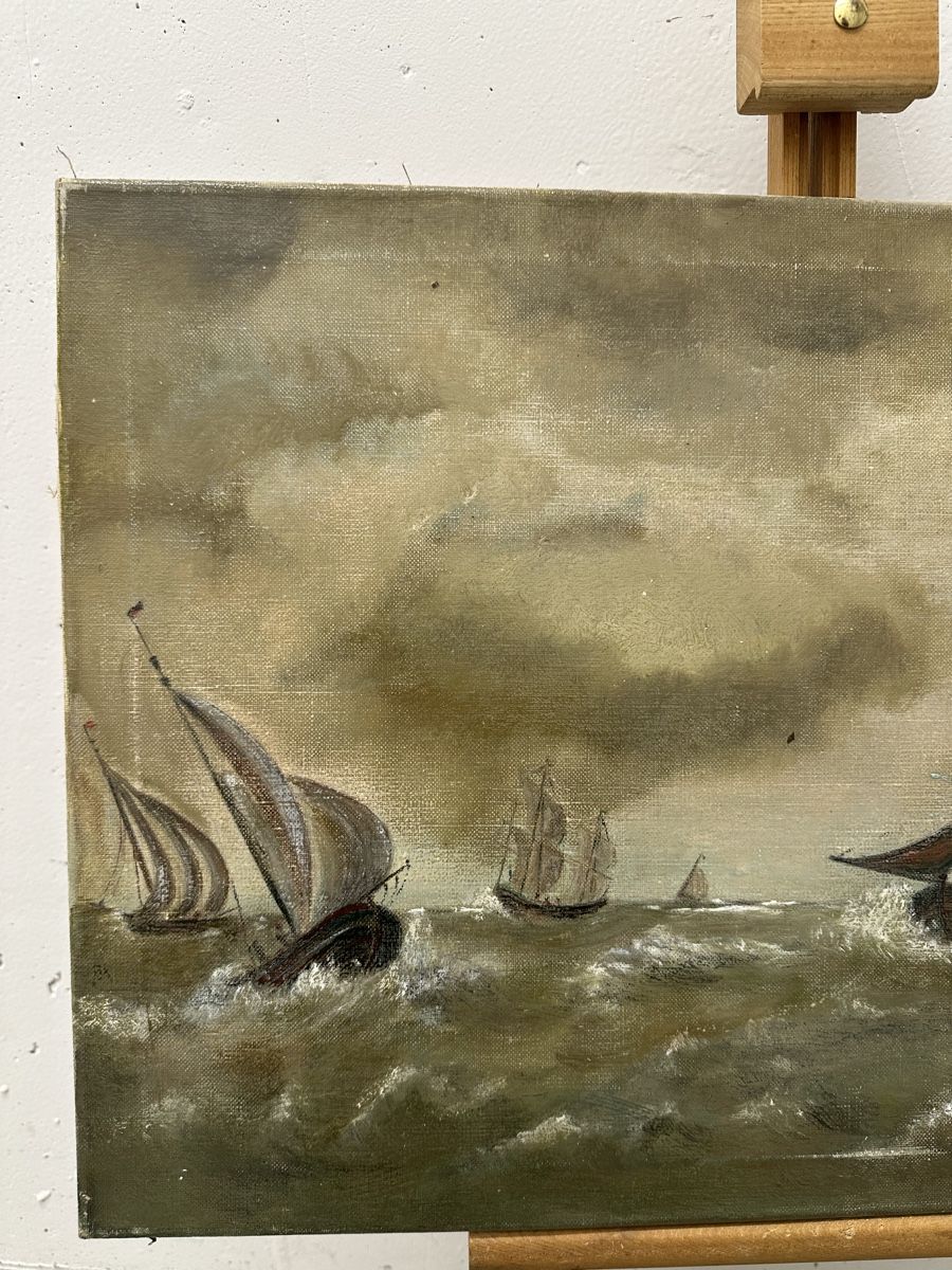 Dipinti: Gemälde See Meer Segelboote – Usato da Ebikon venduto da Gaenggeliwaar 1