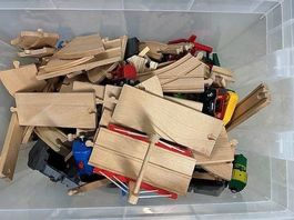 Brio Bahn original (plus fake Brio Bahn Lidl)