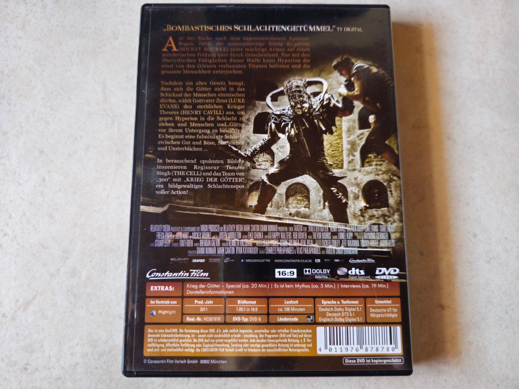 Tutti i DVDs: Krieg der Götter – Usato da Schneisingen venduto da backstore24 1