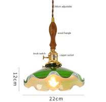 Lampe Suspendue Vintage  Douille en Cuivre