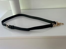 Coach Schulterriemen Leder schwarz