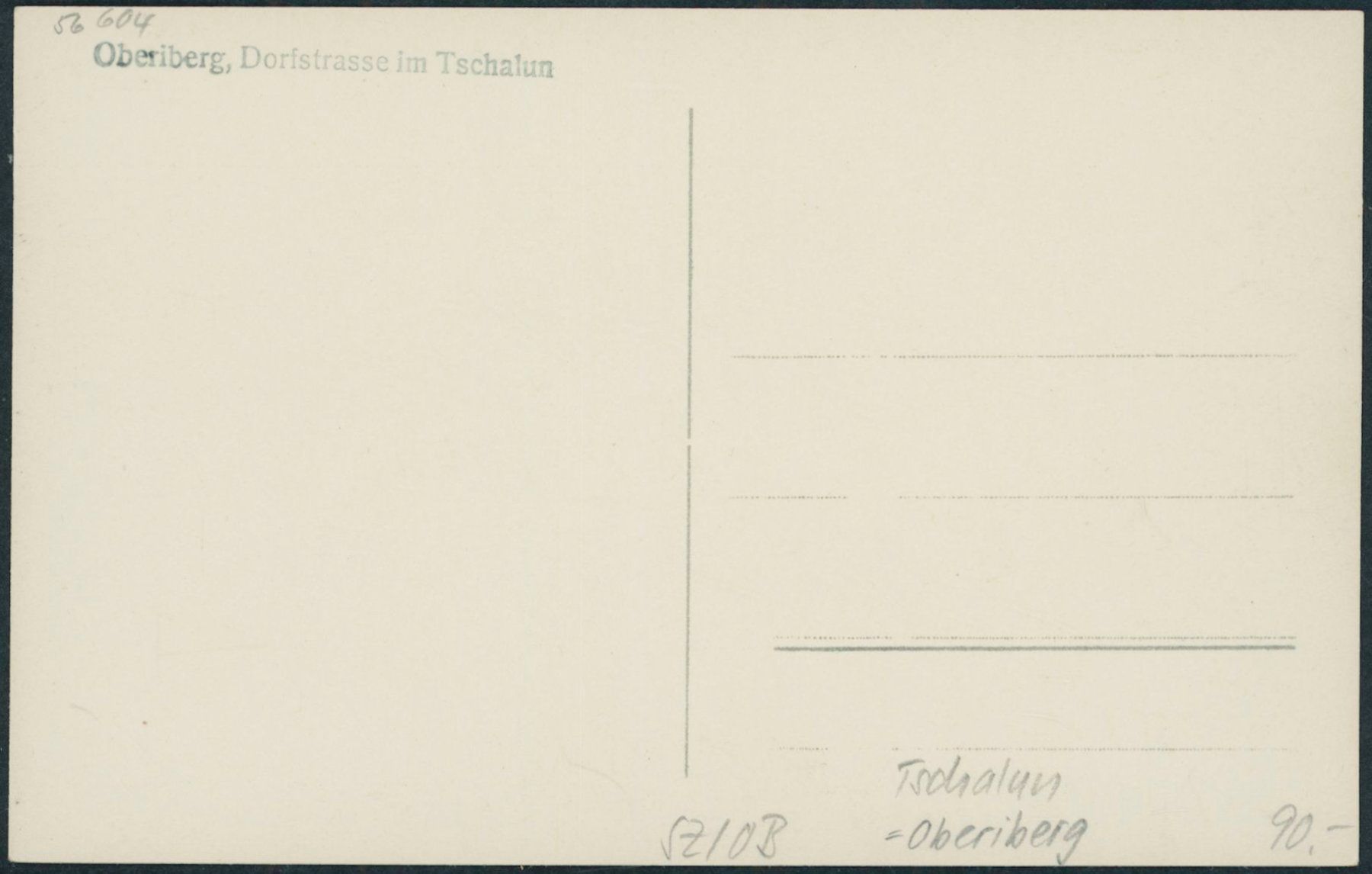 Ansichtskarten: SZ Tschalun - Oberiberg – Neu (gemäss Beschreibung) aus Schindellegi von masutka7 1