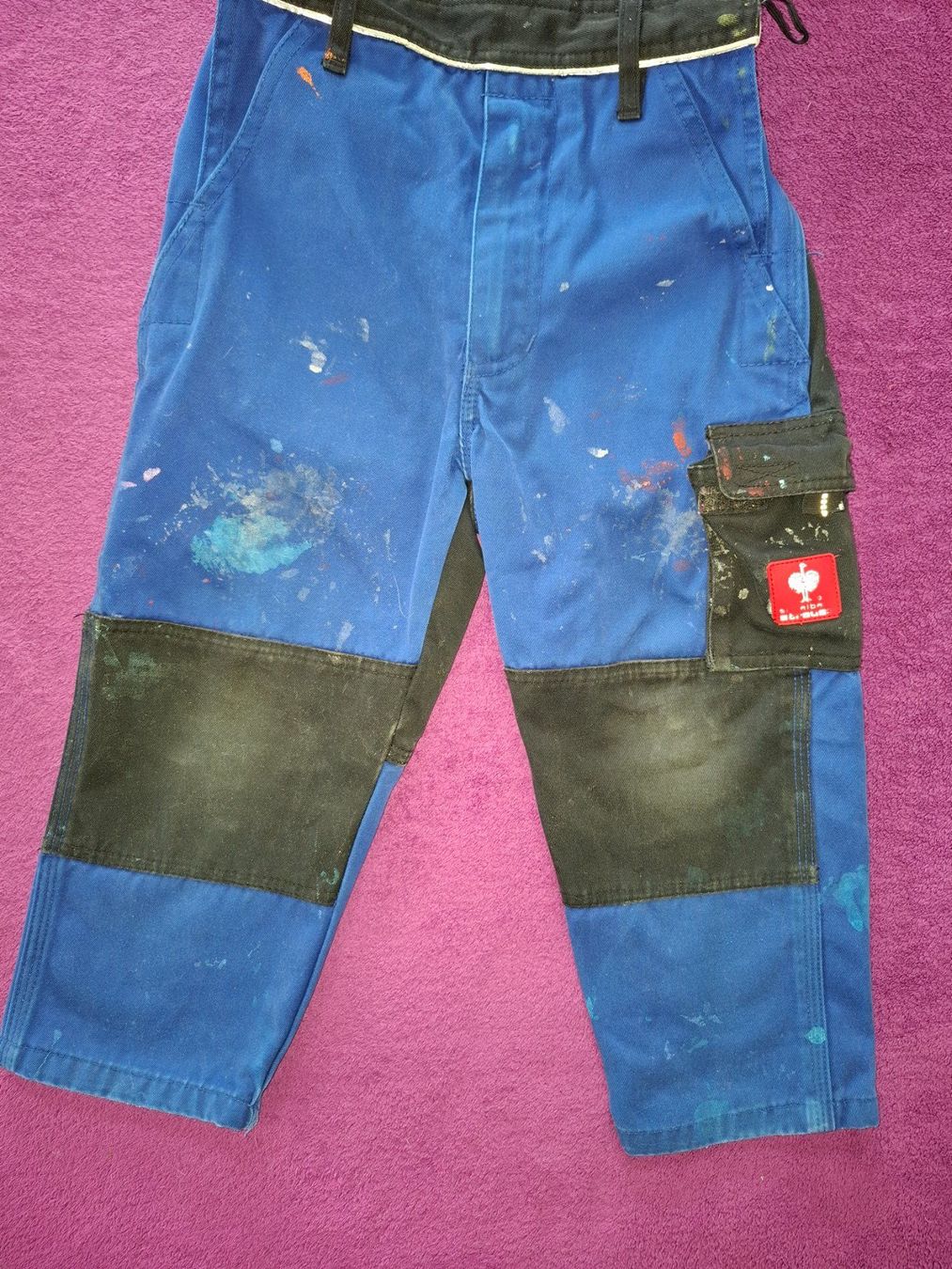 Engelbert Strauss Pantaloni: Engelbert Strauss Latzhose / Hose - Gr. 98/104 – Usato da Müllheim Dorf venduto da Seeeule01 2