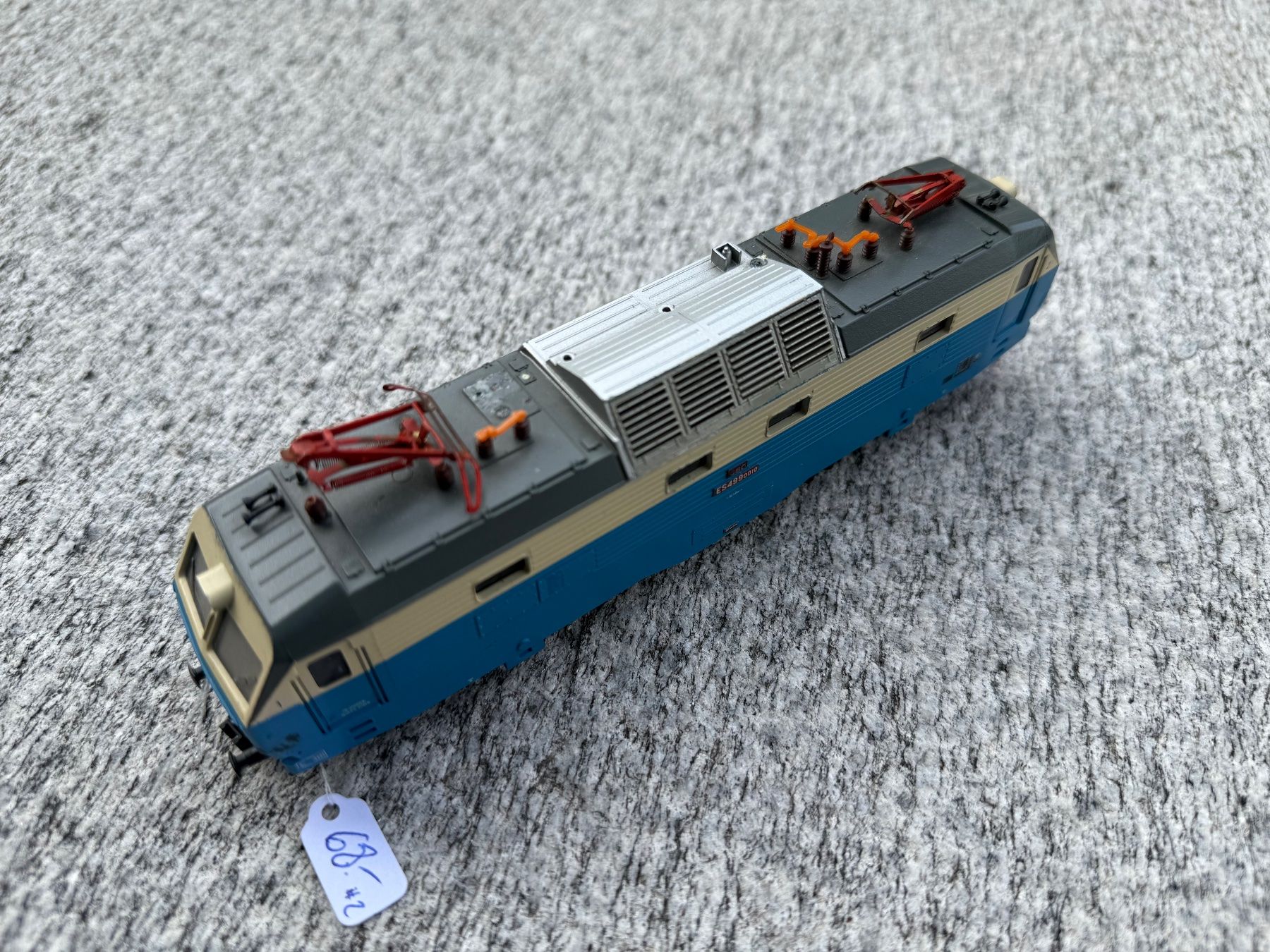 Fleischmann Modellini di ferrovie: Piko H0 Analog DC CSD ES 499 elok no2 – Usato da Chiasso venduto da Carrara-Modellismo 1
