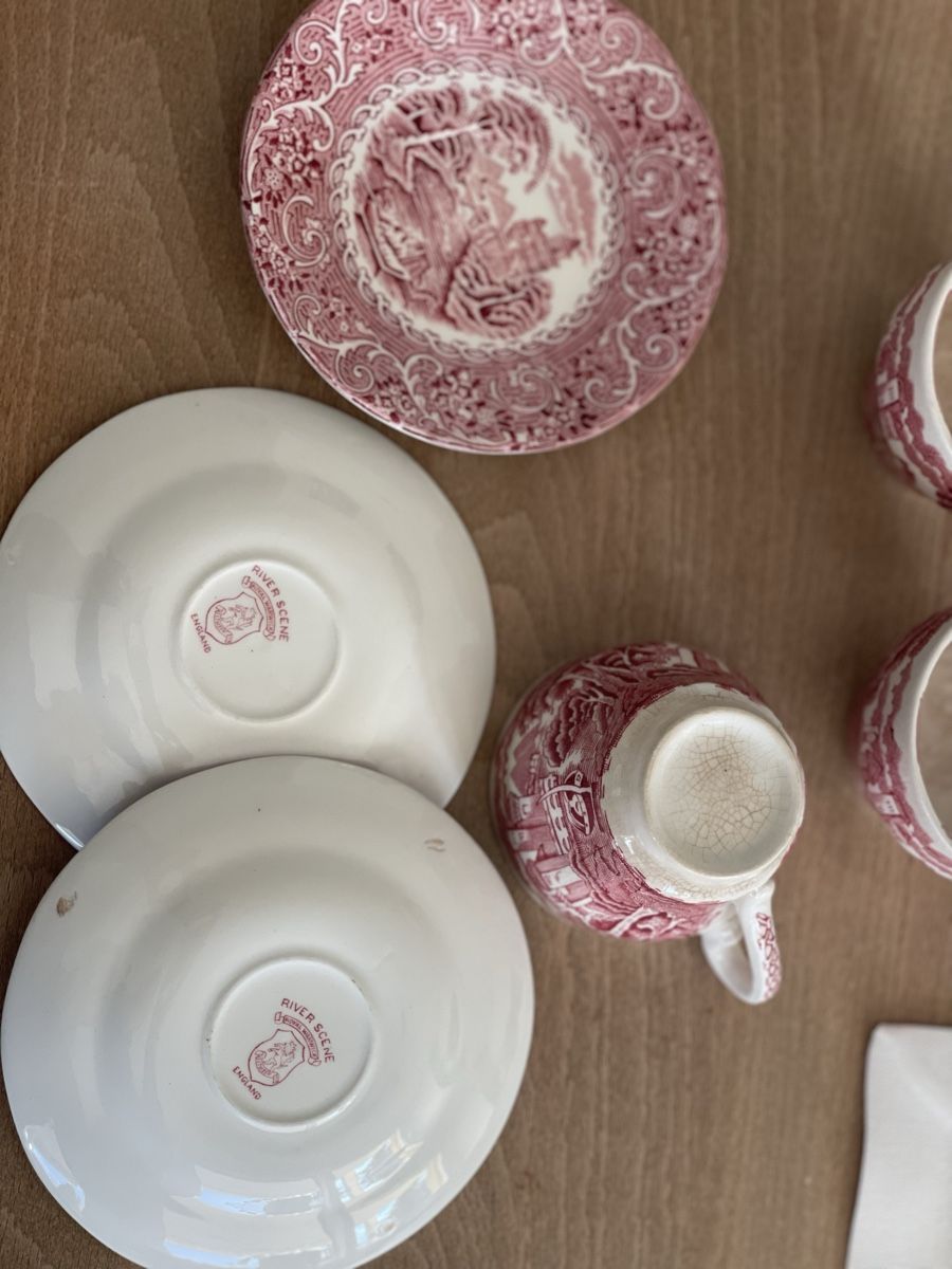 Tassen: Drei Royal Warwick Espressotassen & Unterteller – Gebraucht aus Herisau von Daisy8613 3