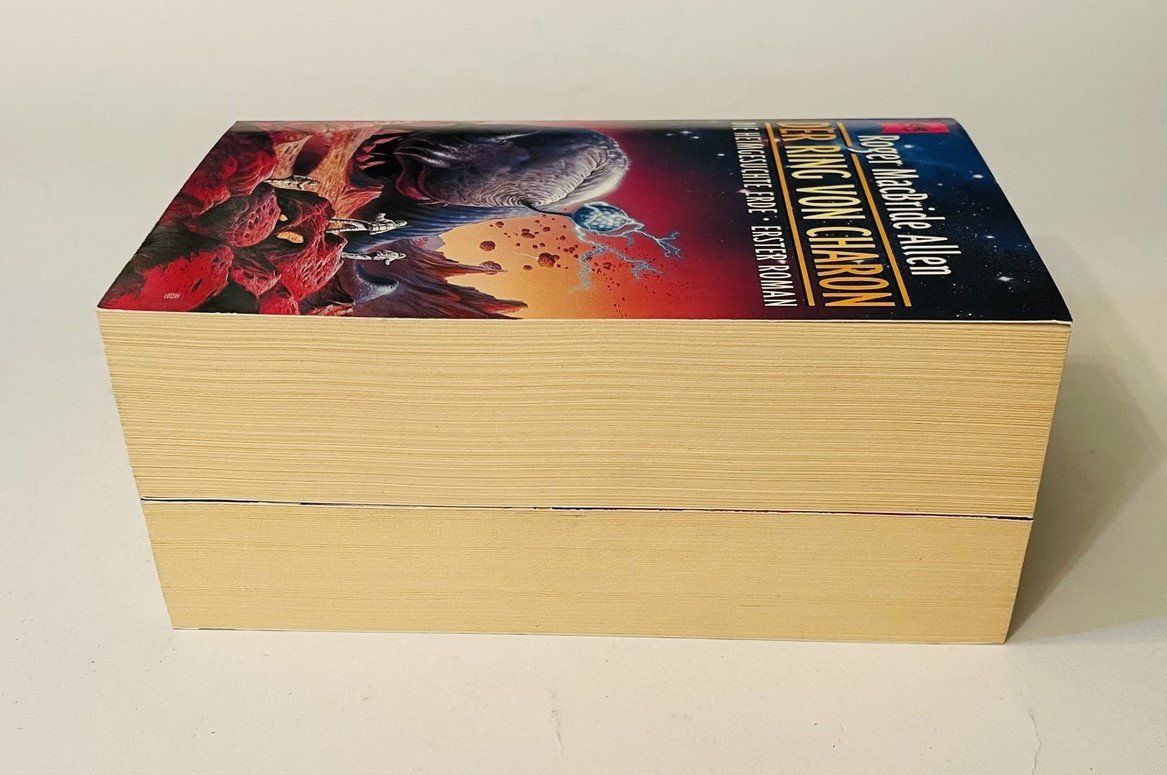 Libri: 2x Sci-Fi Romane Roger MacBride Allen Die Heimgesuchte Erde – Usato da Duggingen venduto da nad_6yzh 4