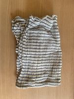 Striped Scarf white/dark blue