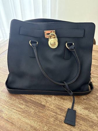 Original Michael Kors Tasche blau 36x 29x 17 cm