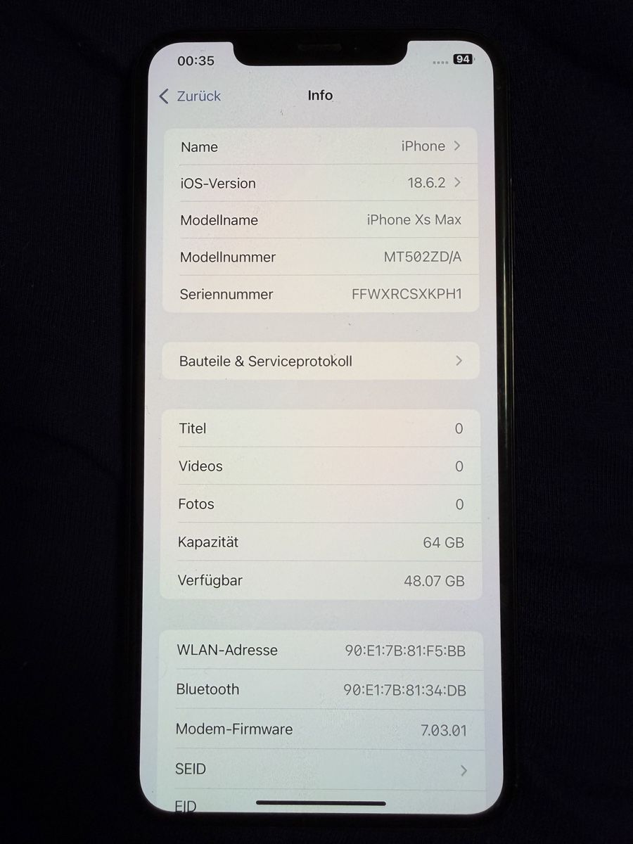 Apple Telefoni cellulari / Smartphones: Apple iPhone Xs Max 64 GB – Usato da Derendingen venduto da AAH4552 2