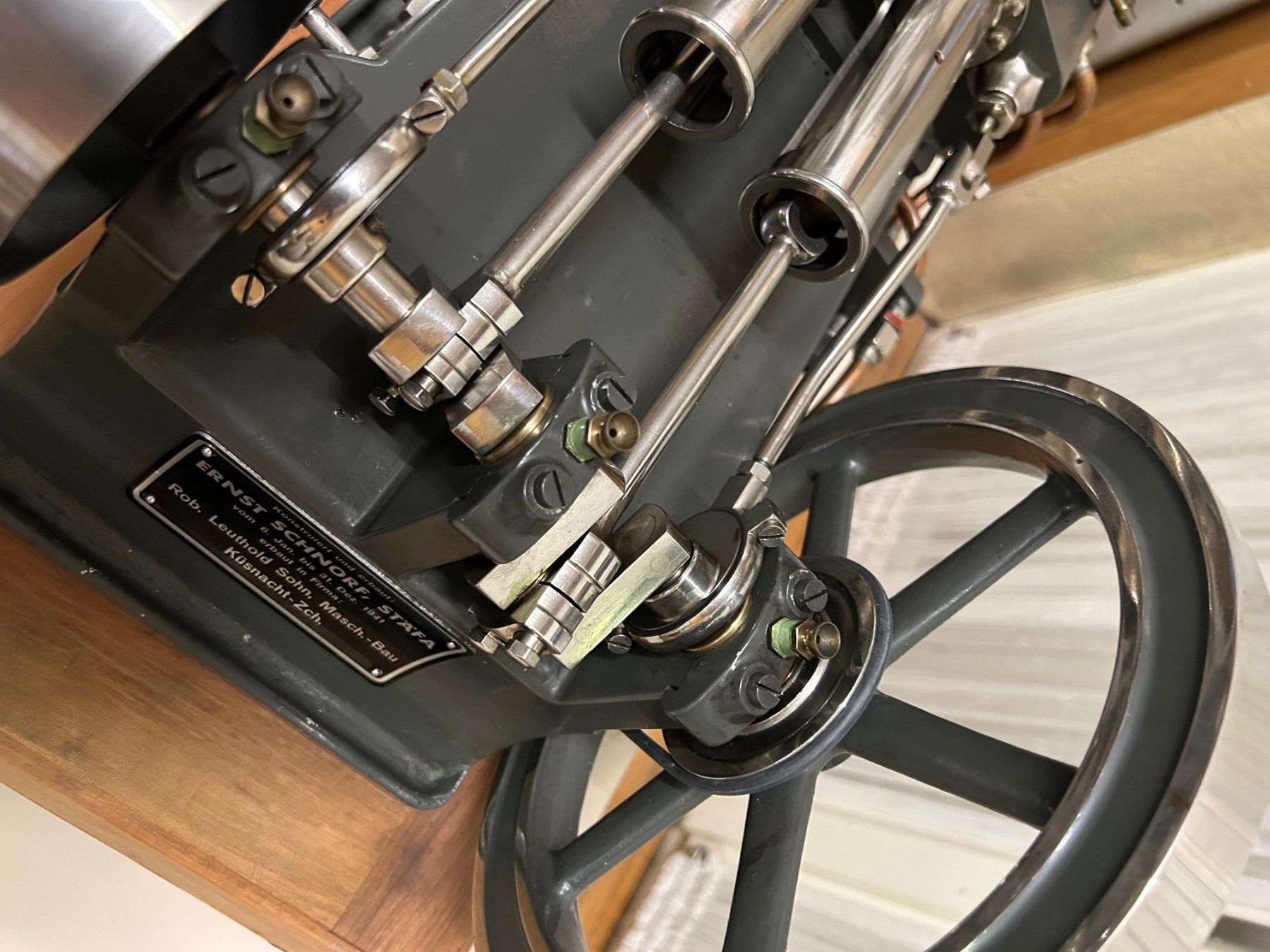 Kit di modellismo & Modellini statici: Dampfmaschine Modell, Ernst Schnorf, STÄFA – Usato da Etzelkofen venduto da Botti50 3