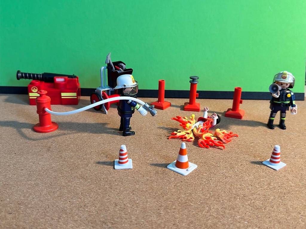 Giocattoli: Playmobil Feuerwehr – Usato da Weisslingen venduto da Cy
