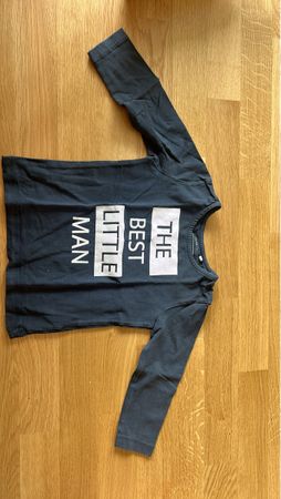 "The Best Little Man" Langarmshirt, Grösse 86, Top Zustand