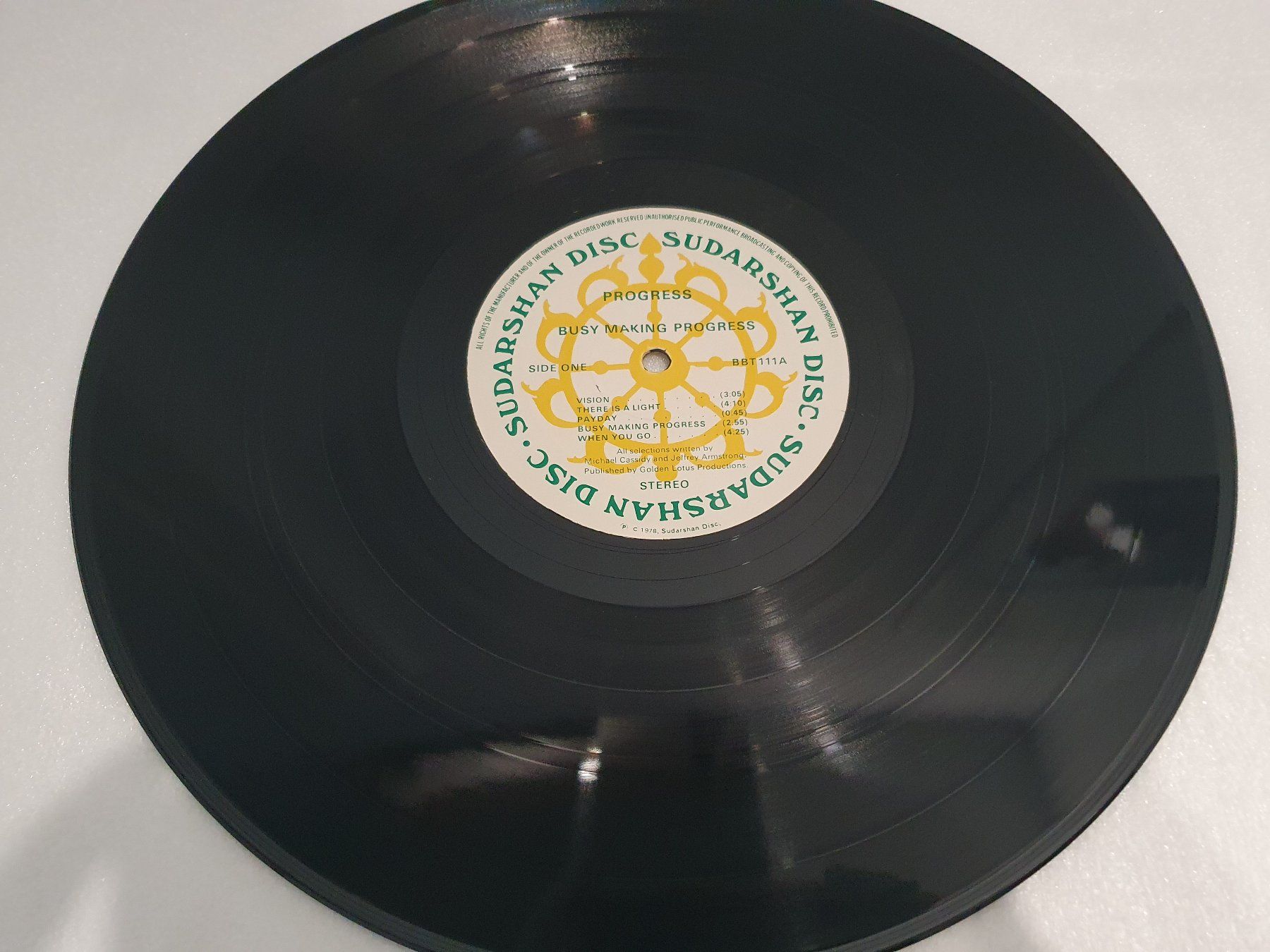 Dischi in vinile: Progress – Busy Making Progress – Usato da Uster venduto da Vinyl-Leidenschaft 3