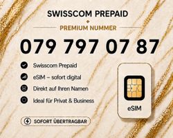 Swisscom Prepaid Premium Nummer