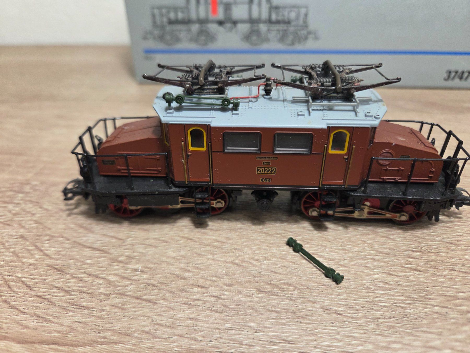 Märklin Modellini di ferrovie: Märklin 3747 E-Lok EG2 DB Digital H0 – Usato da St-Aubin-Sauges venduto da Lo_Go 4