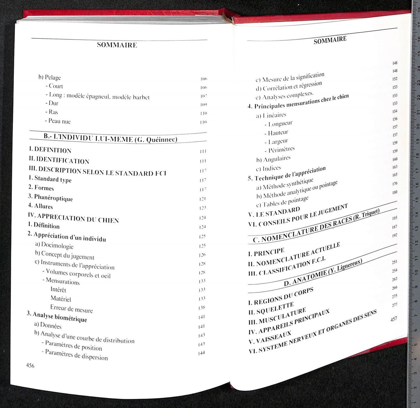 Libri: Connaissance du chien APPARENCE & ARCHITECTURE Guy Quéinnec – Usato da Zürich venduto da Nobs1 6